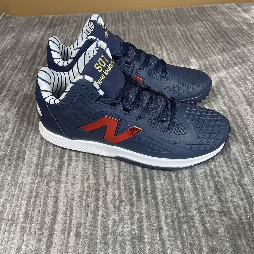 New Balance FuelCell Ohtani V1 Shoes Mens Size 9.5 Blue Baseball Turf MSH01LC